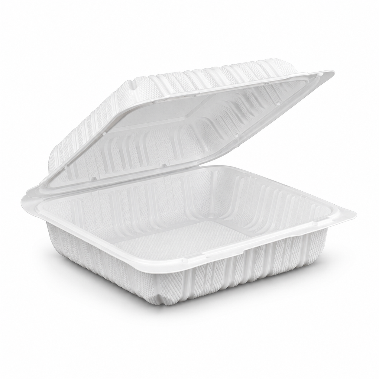 SL-901 9x9 Inch Single Compartment Smart Lock MFPP Clamshell Food Container