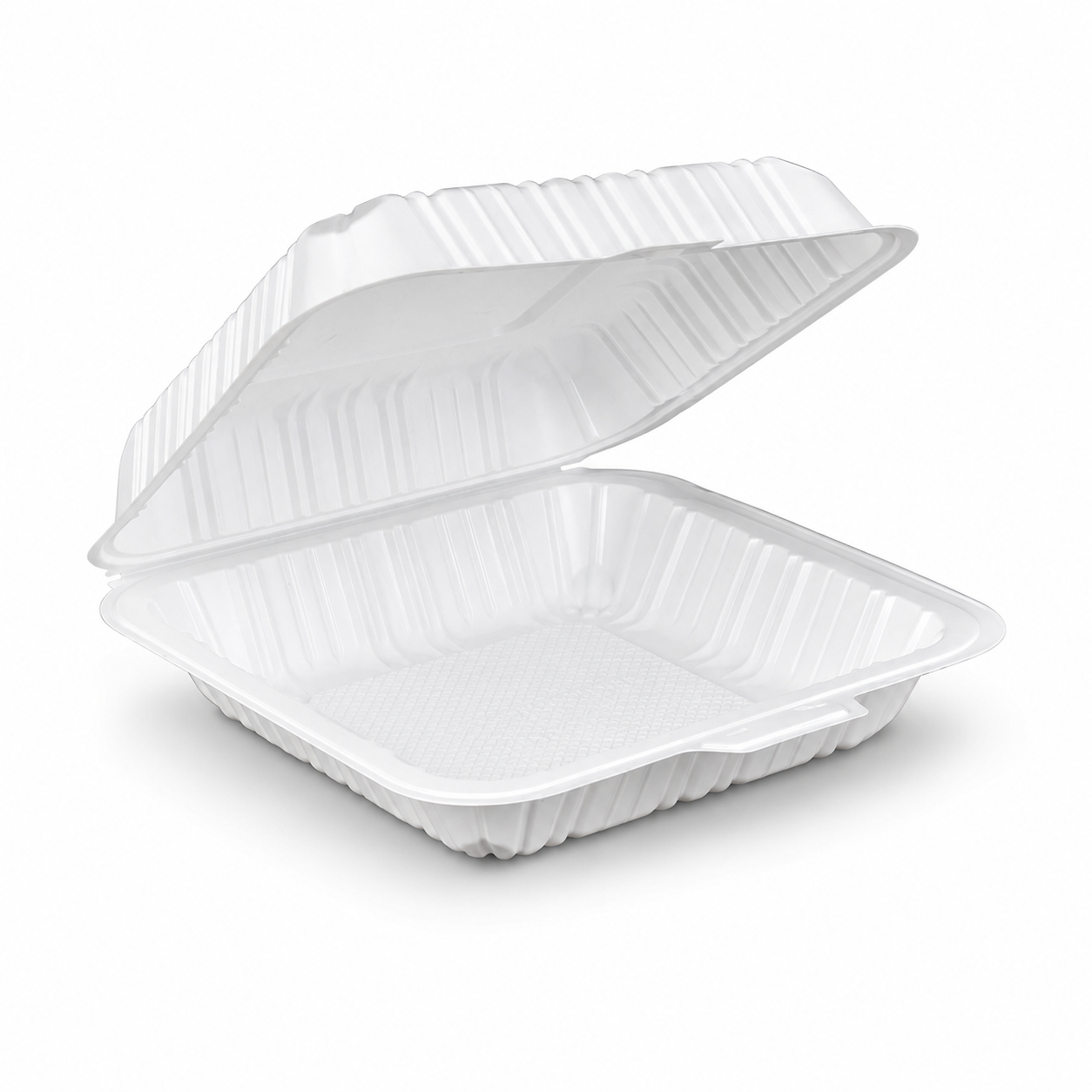 ZT-071 7 Inch Single-Compartment MFPP Clamshell Takeout Container